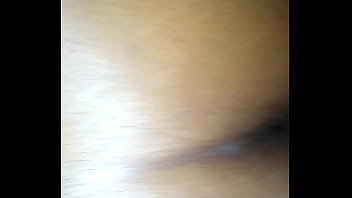 My black bitch getting fucked in her ass by me and creampied