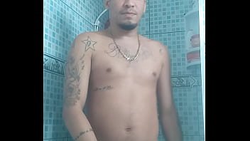 male in the bath