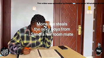 Monalisa steals the sexy boys from Sandra her roommate and got fucked so hard