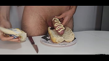 Food porn #1 - Sandwich,  destroying all with my dick