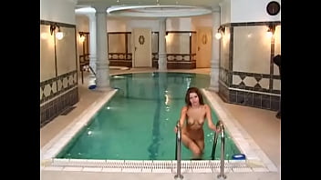 Anne Is Relaxing in the Warm Waters of the Spa and Meets Two Guys