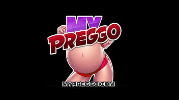 Preggo Has Two Orgasms On Her Kitchen Table!