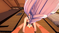 POV Mitsuri Kanroji is playful and asks me to give her hard in our free time