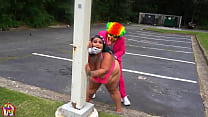TheJaidynVenus quería dejar que un payaso follara gratis y se encontró con Gibby The Clown