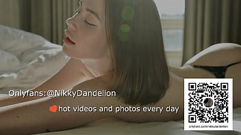 Sexy girl with beautiful eyes sucked a huge dick and rides it bringing herself to orgasm 4K 60FPS