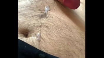 Playing with my dick and make real big blust of cum