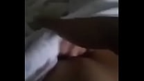 asshole touches herself