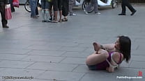 Little Spanish fucked in public places