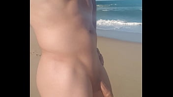 On the naturist beach sunbathing - Praia do Pinho
