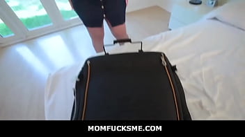 MomFucksMe - Busty blonde MILF Kayy gets fucked by her Stepson