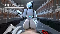 Haydee el robot sexy | Recopilación de clips de parodia porno 3D
