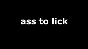 Ass to lick