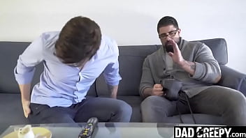 Stepdaddy Punishing His Young Stepson in Reverse Cowgirl - Dadcreepy