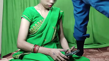 Schwägerin allein im Saree sehen, Schwager sehr hart gefickt Hindi Audio