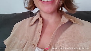 Sexy amateur MILF teasing you by showing her tits, ass and delicious wet pussy