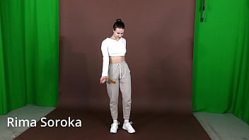 Melhor excitação de uma ginasta sexy Rima Soroka