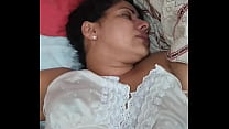 Indian woman shoving giant dick down throat and getting punched hard thrusts in pussy