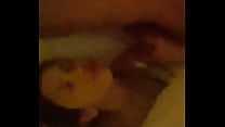 Blurry Clip of Johnny Stamina Unloading Massive Facial on Girl He Destroyed