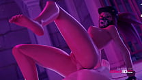 Hot babes ayant des relations sexuelles anales dans une animation 3d obscène par The Count