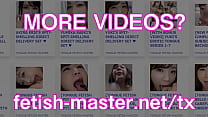 Japonês Língua Asiática Cuspir Cara Nariz Lamber Chupar Beijar Masturbação Fetish - Mais em fetish-master.net