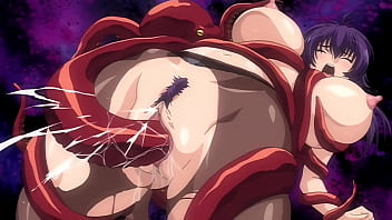 Busty MILF baisée extrêmement fort par des tentacules de monstres | Hentai non censuré
