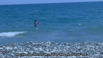 MILF italiana rimorchiata in spiaggia e scopata - telecamera nascosta nella camera da letto