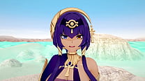 Genshin Impact: Candace teaches Aether how to fuck in the Sumeru desert.