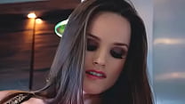 Only3X Network - Super hot nympho Tori Black plays with her vibrator alone in the kitchen (1080)
