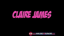 POV slut Claire James gives a dirty BJ