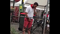 Pissing at the fair in public