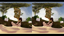 VReal 18K Poison Ivy Spinning Mamada mientras cuelga de un árbol (parodia de Arkham Knight) - Renderizado 3D CGI