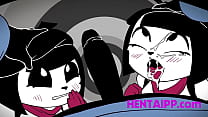 Mime & Dash Suck Same Cock In Threesome - Hentai Animation Uncensored 9 min