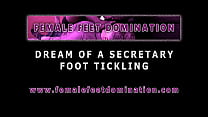 Nikki Riddle em cativeiro - lambendo os pés e fazendo cócegas por um homem mascarado dominante - Trailer