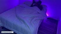 Behind the scenes. Stepmom shares bed and fucks stepson