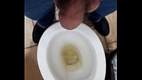 Mijada no banheiro público