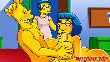 Barty follándose a la madre de su amigo - Los Simptoons Simpsons porno
