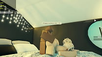 Blonde fucked by BBC in ROBLOX