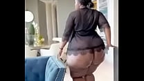 big booty bbw twerks ass naked all around the house