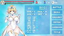 Principessa bionda che fa sesso con uomini nel nuovo gameplay hentai del 2024 della Magica principessa delle fate degli angeli