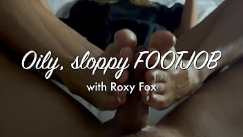 The hottest, oily FOOTJOB