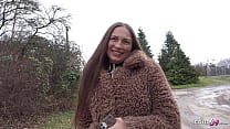 НЕМЕЦКИЙ СКАУТ - анальный кастинг для веснушчатой горничной с большой жопой и сиськами Коры Лав