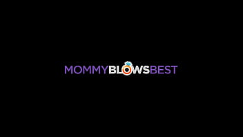 MommyBlowsBest - My Hot New Blonde Busty Stepmommy Sucked Me Off