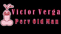 Shaina Chubby sucking old perv Victor Verga&#039_s cock