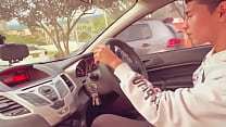 cruising con pana colombiano al aire libre en automovil luego en privado