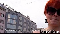 Pelirroja amateur Eurobabe Florence follada anal por dinero